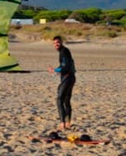 Pablo Monitor de Kitesurf