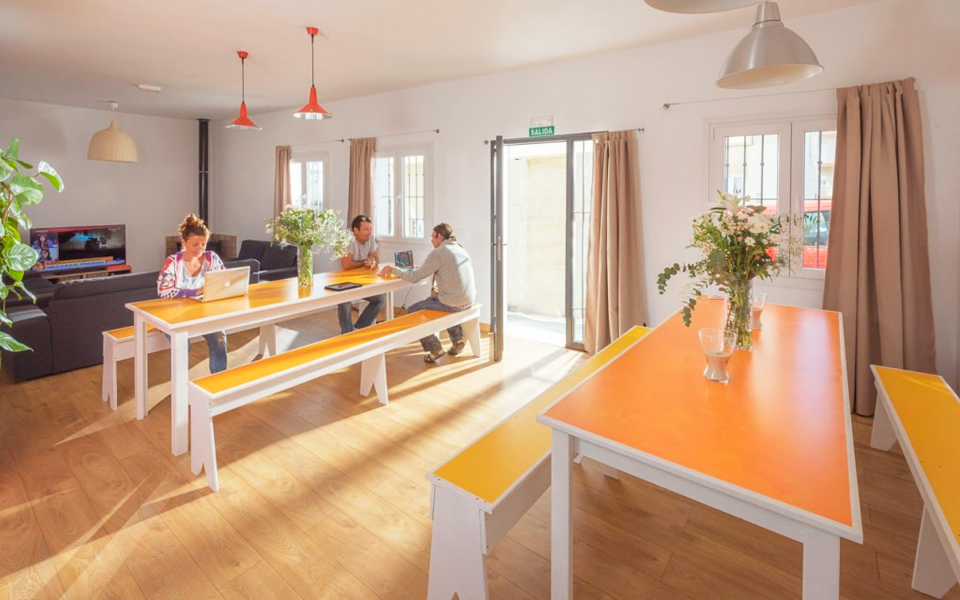 Comedor Tarifa Kite Hostel